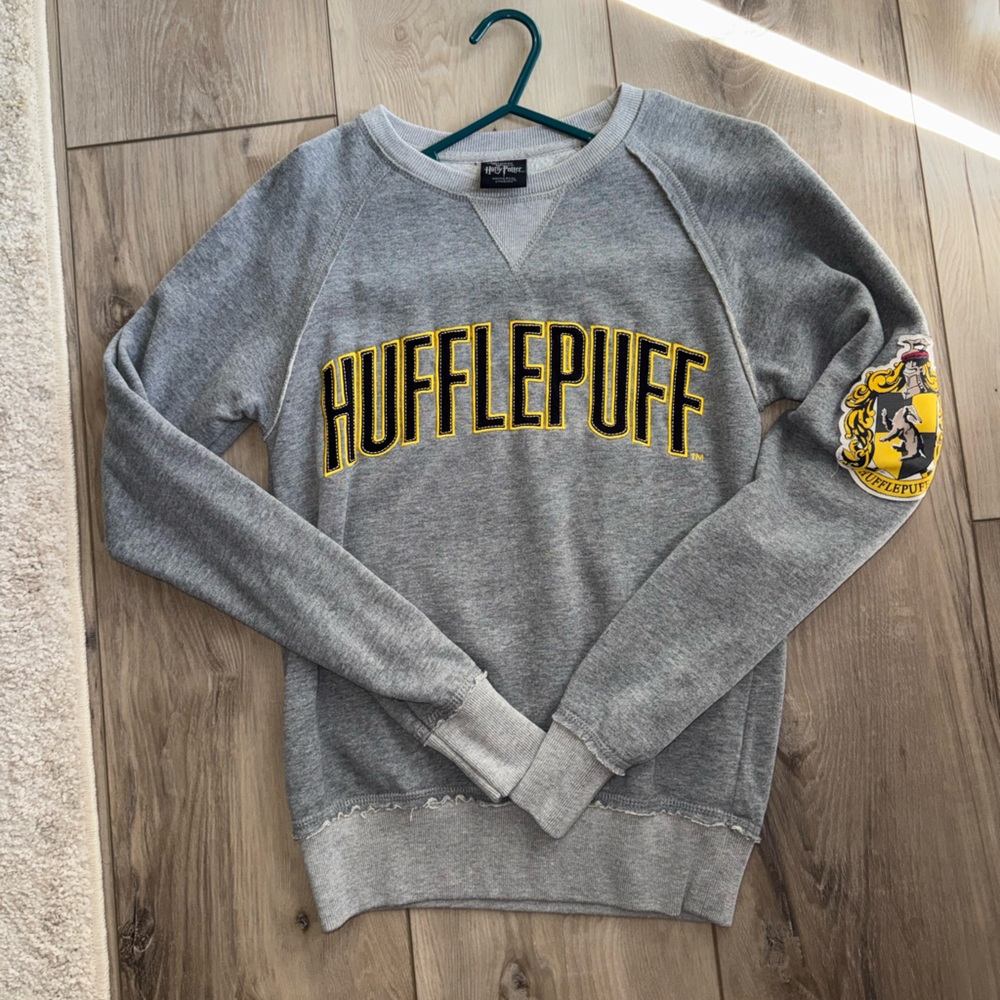 Hufflepuff Gray Sweater
